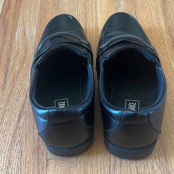 Max & Jake Spencer Black Mens Loafers Size M5 - Picture 3 of 4